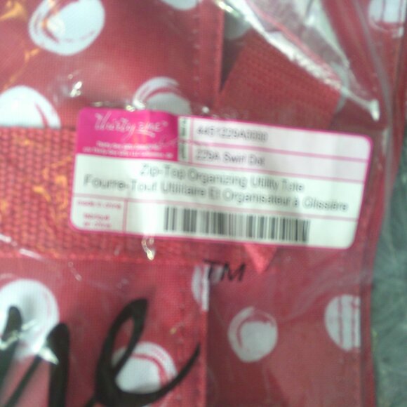 Thirty-one Zip Top Utility Tote Bag - Store Your Stuff in Style - Picture 3 of 8